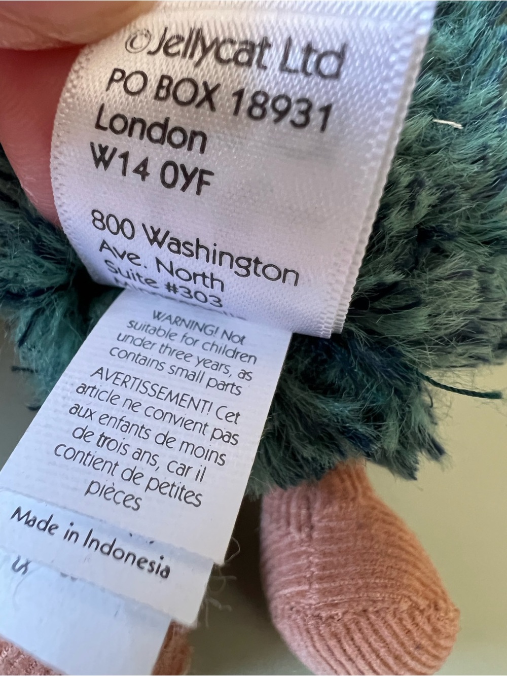Jellycat Amuseables Cactus bag charm- retired - Picture 5 of 5